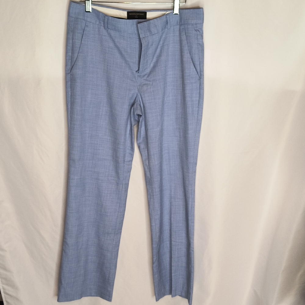 Banana Republic Sky Blue Women's Logan Trousers